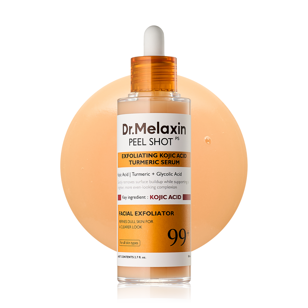 Peel Shot Kojic Acid Turmeric Serum Dr.Melaxin